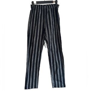 BRANDY MELVILLE STRIPED COTTON PANTS